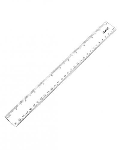 A photo of a ruler
