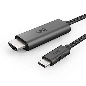 HDMI to USB Type-C cable, 6 foot.