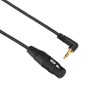 Lavalier adapter cable XLR to 1/8inch TRS.