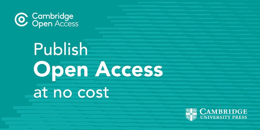 Cambridge Press Open Access Flier.