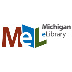 Michigan eLibrary logo.