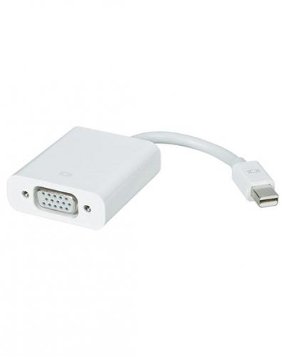 A photo of a Mini DisplayPort to VGA adapter