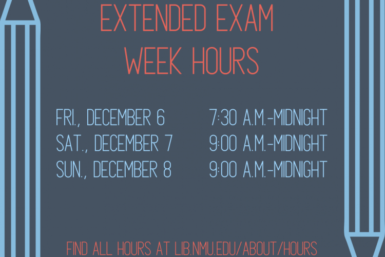 Extended Exam Week Hours