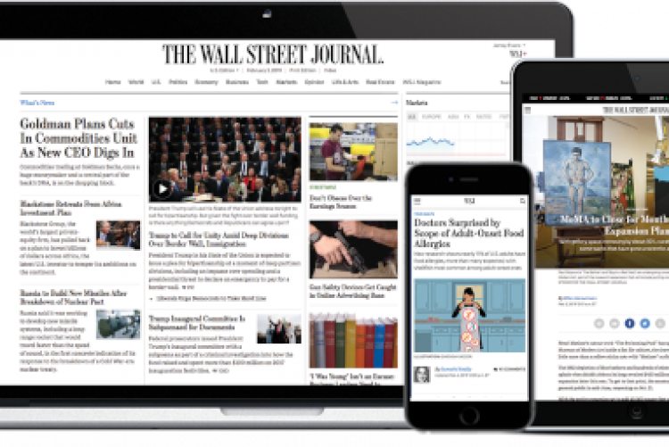 NMU Now Has Access To The Wall Street Journal Online Lydia M Olson   WSJ NewsImage Scaled 0 