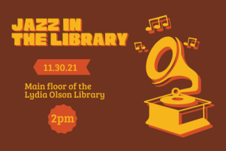 Jazz in the Library -- 11/30 at 2pm