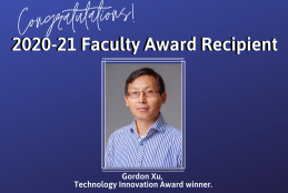 Gordon Xu, Faculty Award Recipient