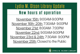 New Service Hours of Operation