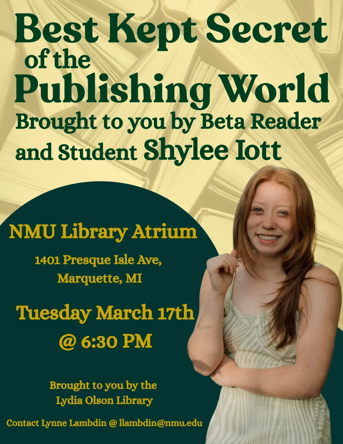 Event flyer, all content in page text.