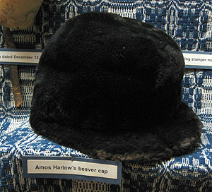 A beaver cap