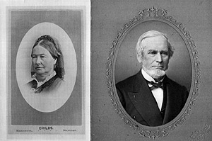 Portraits of Mr. and Mrs. Philo Everett